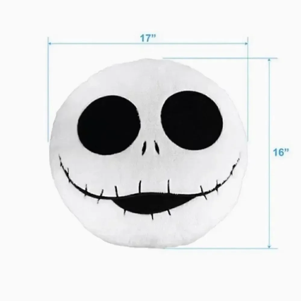 Lot of 4: 16” NBC Jack Skellington Decorative Pillow Soft